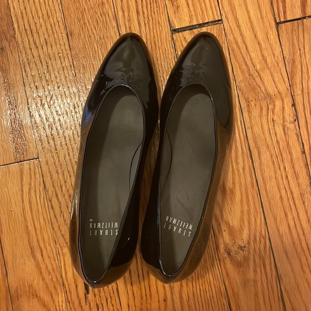 Classic Beautiful Stuart Weitzman Black Pump Heels - image 6